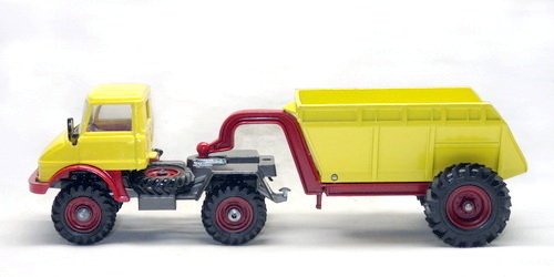 MERCEDES-BENZ UNIMOG 406 & 10t GOOSE DUMPER