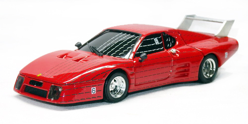 FERRARI 512 BB LM WIND TUNNEL DIORAM 3