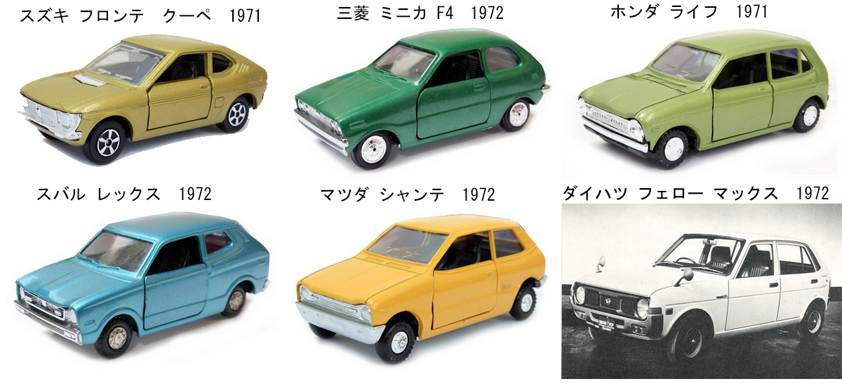 KEI CARS 1970-1972