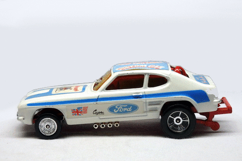 FORD CAPRI MK I DRAGSTER ”THE SANTA POD Glow-Worm”