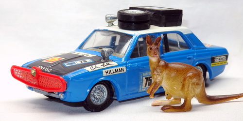 HILLMAN HUNTER MK II LONDON-SIDNEY RALLY