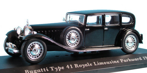 BUGATTI T41 ROYALE No.41131 LIMOUSINE PARKWARD