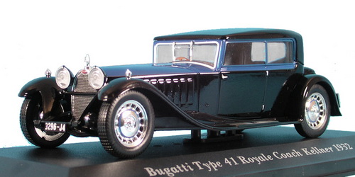 BUGATTI T41 ROYALE  No.41141 COACH KELLNER