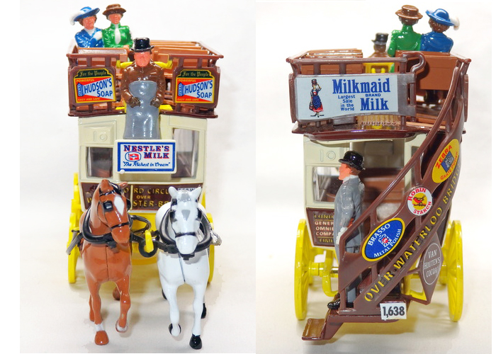 LONDON OMNIBUS HORSE DRAWN CARRIAGES 1