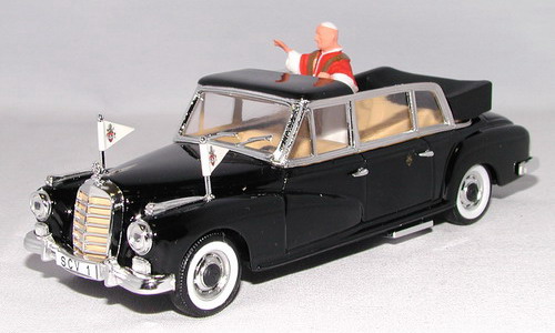 mercedes-benz 300d papamobile